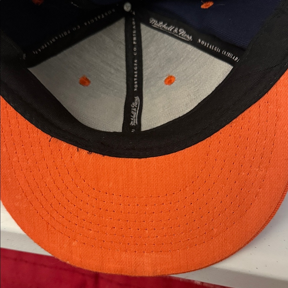 Chicago Bears Mitchell & Ness Snapback Hat Wool NFL Vintage Collection - Picture 4 of 8